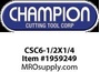 CSC6-1/2X1/4