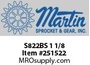S822BS 1 1/8