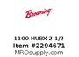 1100 HUBX 2 1/2