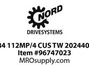 36211784 112MP/4 CUS TW 202440144-300