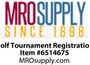Golf Tournament Registration