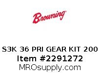 S3K 36 PRI GEAR KIT 200