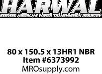 80 x 150.5 x 13HR1 NBR