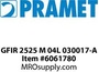 GFIR 2525 M 04L 030017-A