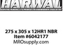 275 x 305 x 12HR1 NBR