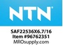 SAF22536X6.7/16