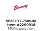 SPACER 1.75X0.88