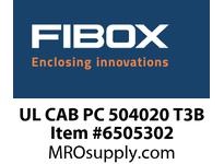 UL CAB PC 504020 T3B