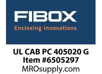 UL CAB PC 405020 G