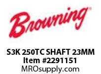 S3K 250TC SHAFT 23MM