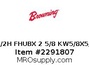 2 1/2H FHUBX 2 5/8 KW5/8X5/16
