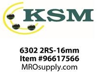 6302 2RS-16mm