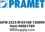 GFIR 2525 M 0316R 130090