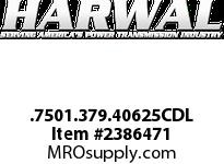 .750x1.379x.40625CDL