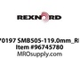 91070197 SMB505-119.0mm_RB-RB