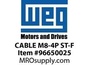 CABLE M8-4P ST-F