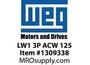 LW1 3P ACW 125