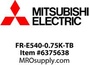 FR-E540-0.75K-TB