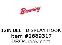 12IN BELT DISPLAY HOOK