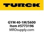 GYM 40-1M/S600
