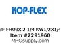 3F FHUBX 2 1/4 KW1/2X1/4