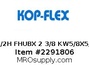 2 1/2H FHUBX 2 3/8 KW5/8X5/16