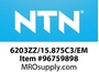 6203ZZ/15.875C3/EM