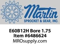 E60B12H Bore 1.75