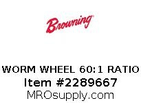 WORM WHEEL 60:1 RATIO