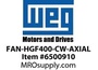 FAN-HGF400-CW-AXIAL