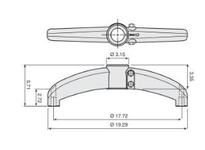 System Plast Rails System Plast 15335N Conveyor Support Base Polyamide Guide Rail ...