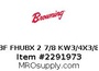 3F FHUBX 2 7/8 KW3/4X3/8