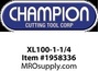 XL100-1-1/4