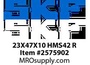 23X47X10 HMS42 R