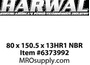 80 x 150.5 x 13HR1 NBR