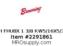 2H FHUBX 1 3/8 KW5/16X5/32