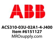 ACS310-03U-02A1-4-J400