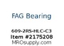 609-2RS-HLC-C3