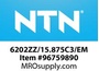 6202ZZ/15.875C3/EM