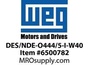 DES/NDE-O444/5-I-W40