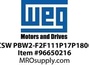 CSW PBW2-F2F111P17P1800