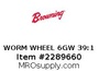 WORM WHEEL 6GW 39:1