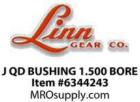 J QD BUSHING 1.500 BORE