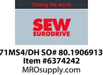 SA47/T DRN71MS4/DH SO# 80.1906913205.0001.13