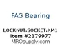 LOCKNUT.SOCKET.KM1