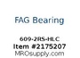 609-2RS-HLC