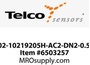 SSR02-10219205H-AC2-DN2-0.5-J12
