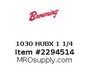 1030 HUBX 1 1/4