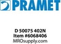 D 50075 402N