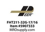 FHT211-32G-17/16